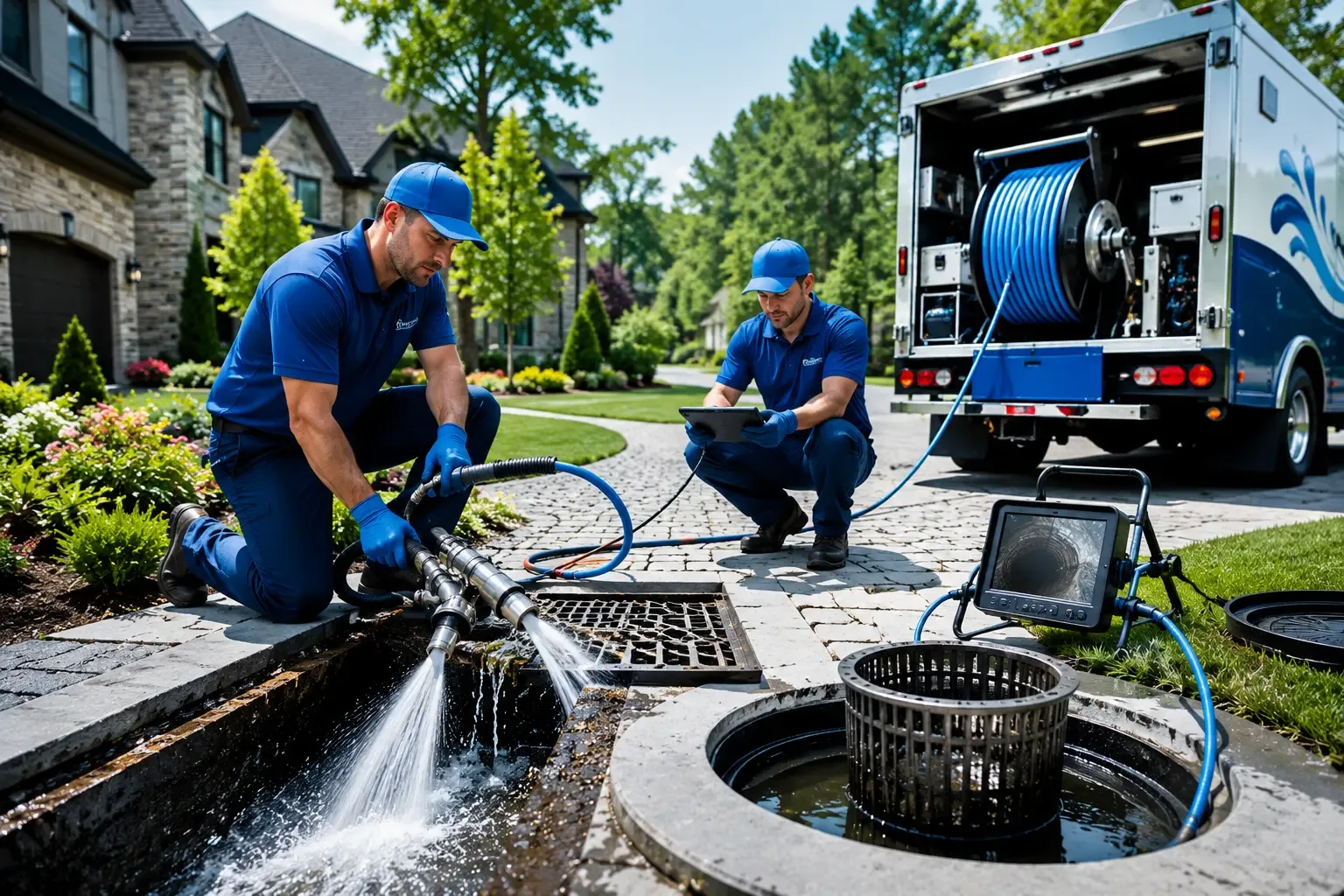 Local outdoor drain cleaning professionals in Monroe City, MO